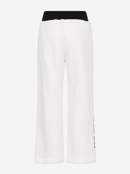 Missoni Girls Zigzag Joggers in Ivory