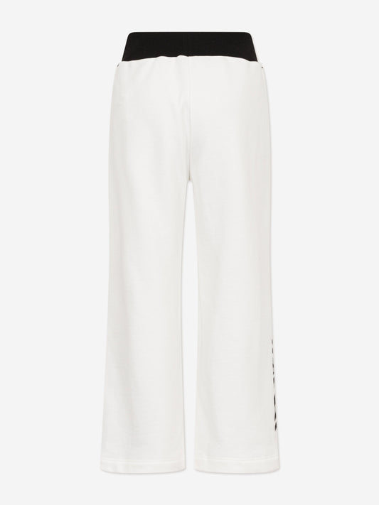 Missoni Girls Zigzag Joggers in Ivory