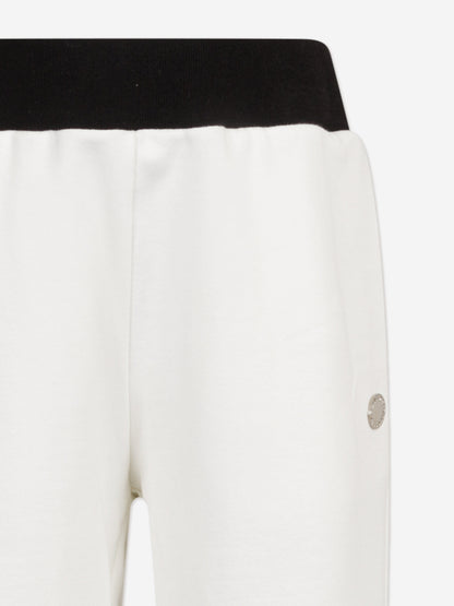 Missoni Girls Zigzag Joggers in Ivory