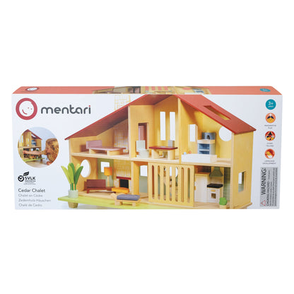 Chalet en cèdre (meubles inclus)