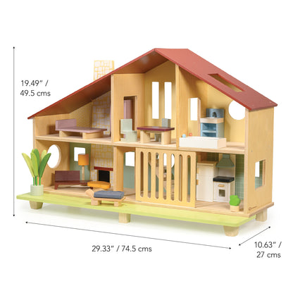 Chalet en cèdre (meubles inclus)