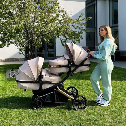 My Babiie MB33 Tandem Pushchair - Giraffe