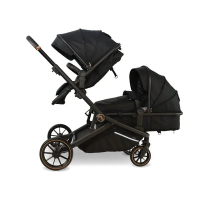 My Babiie MB33 Tandem Pushchair - Black Leopard