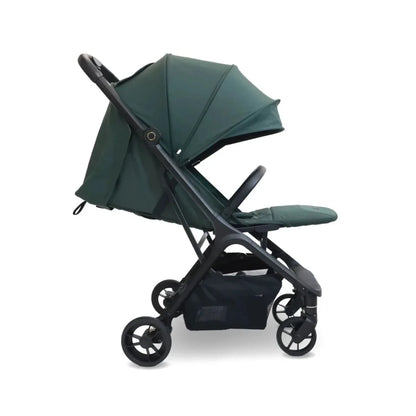 My Babiie MBX7 Auto-Fold Compact Stroller - Forest Green