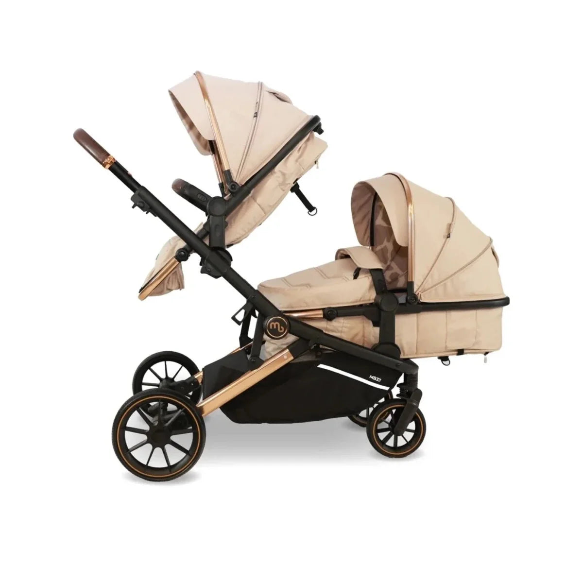 My Babiie MB33 Twin Travel System - Giraffe