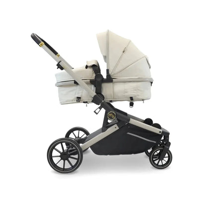 My Babiie MB33 Twin Travel System - Ivory