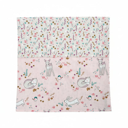 Meadowlands Organic Cotton Toddler 3 Piece All-in-One 4.0 Tog Quilt Bedding Set with Bumper