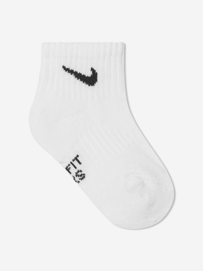 Nike Kids Performance Socks Set in White
