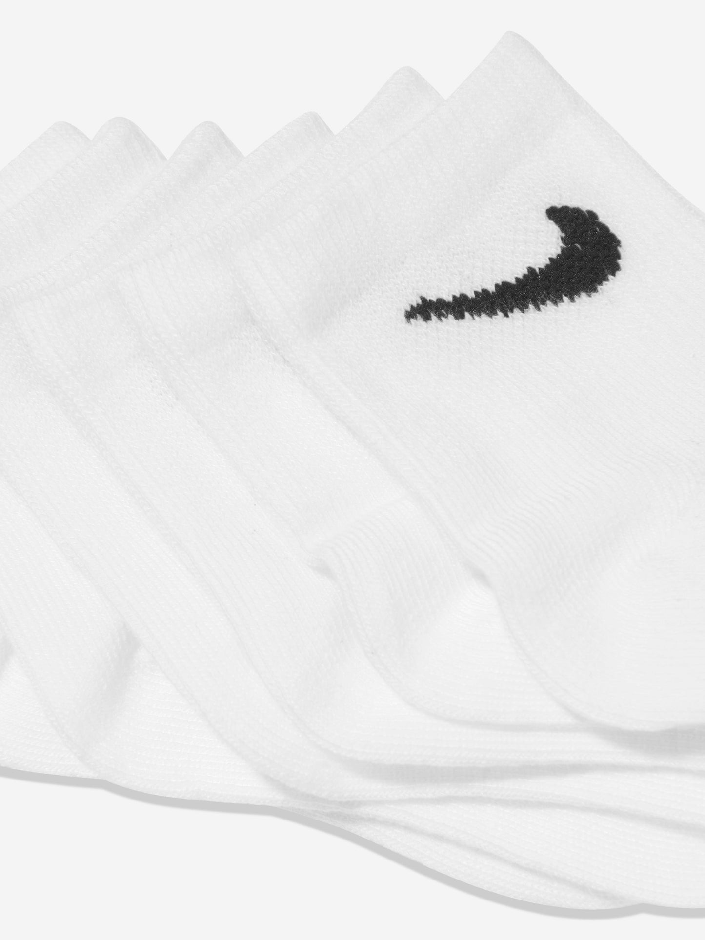 Nike Kids 6 Pack Socks Set in White