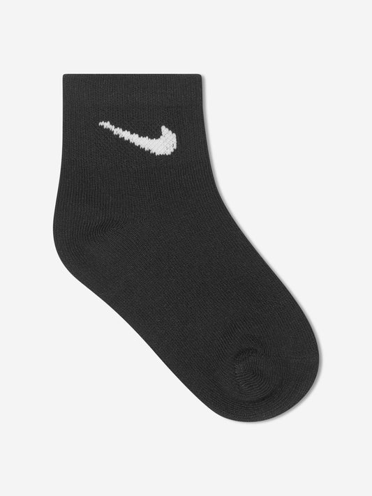 Nike Kids 6 Pack Socks Set in Black