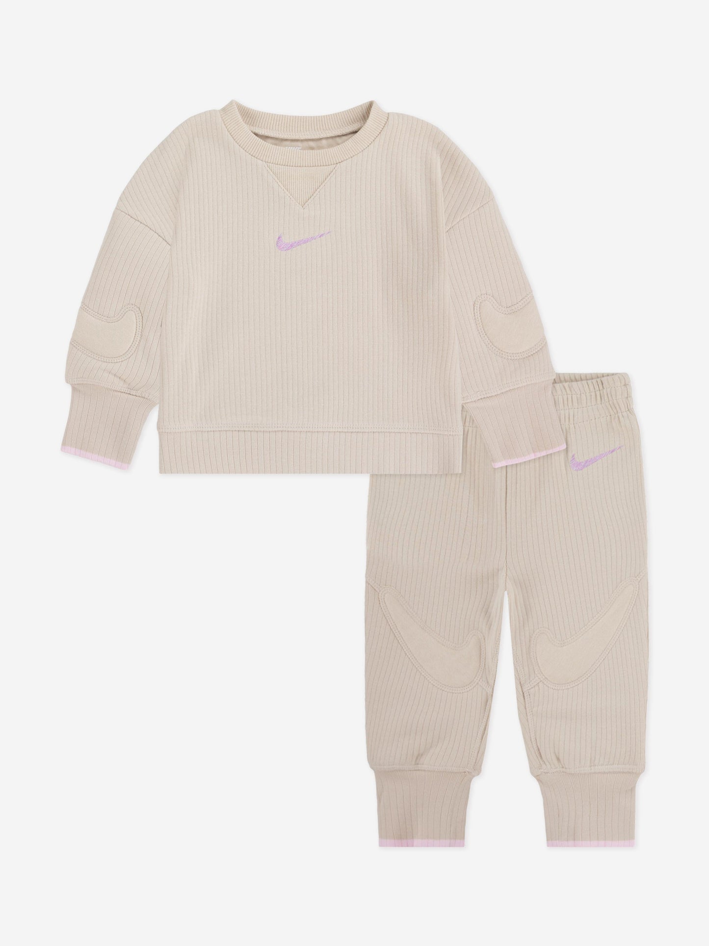Nike Baby Readyset Tracksuit in Beige