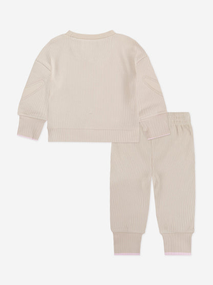 Nike Baby Readyset Tracksuit in Beige