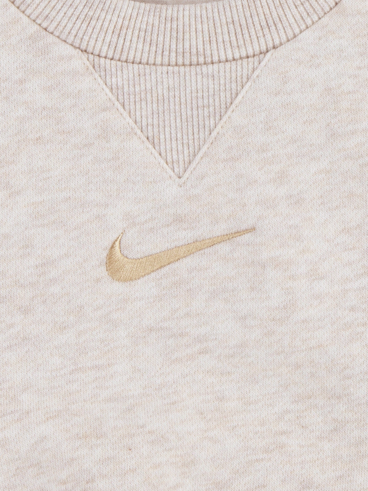 Nike Kids Essential Fleece Tracksuit in Ivory