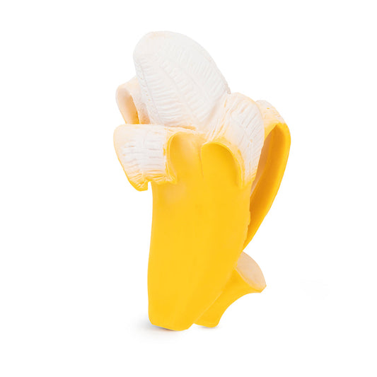 Oli et Carol Ana, l'anneau de dentition banane pour bébé