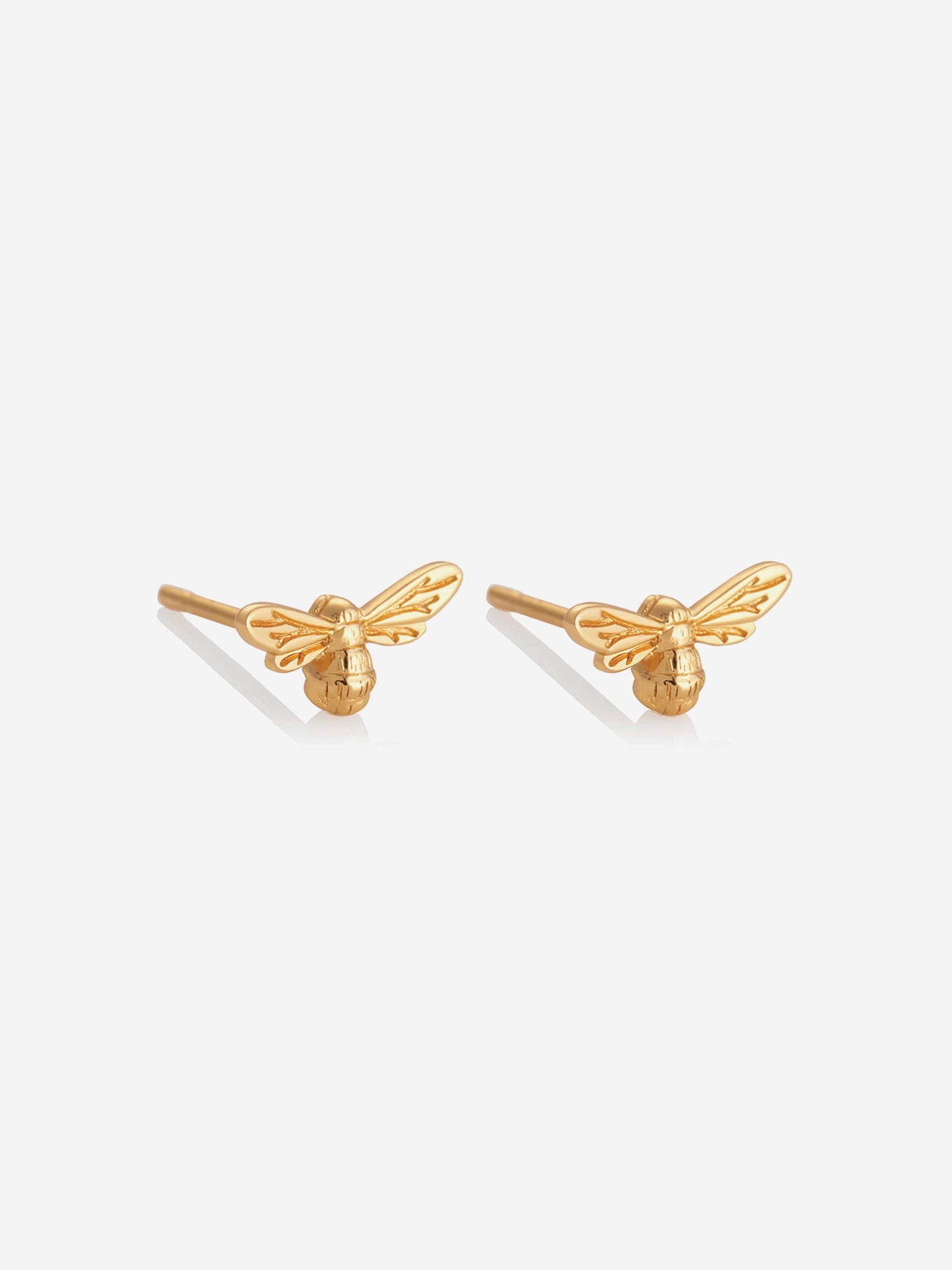 Olivia Burton Lucky Bee Stud Earrings in Gold