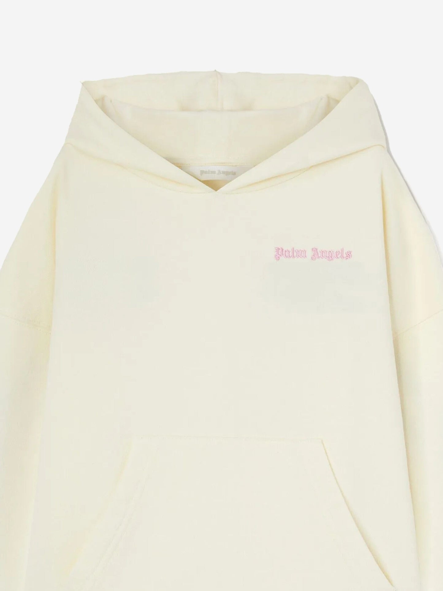Palm Angels Girls Colourful Track Hoodie in Ivory