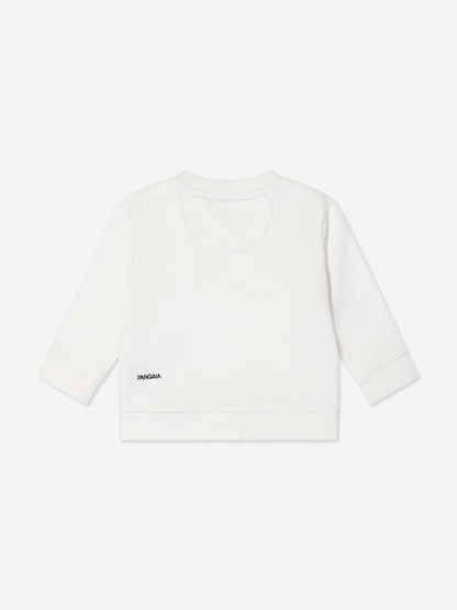 PANGAIA Baby 365 Midweight Sweatshirt in Ivory