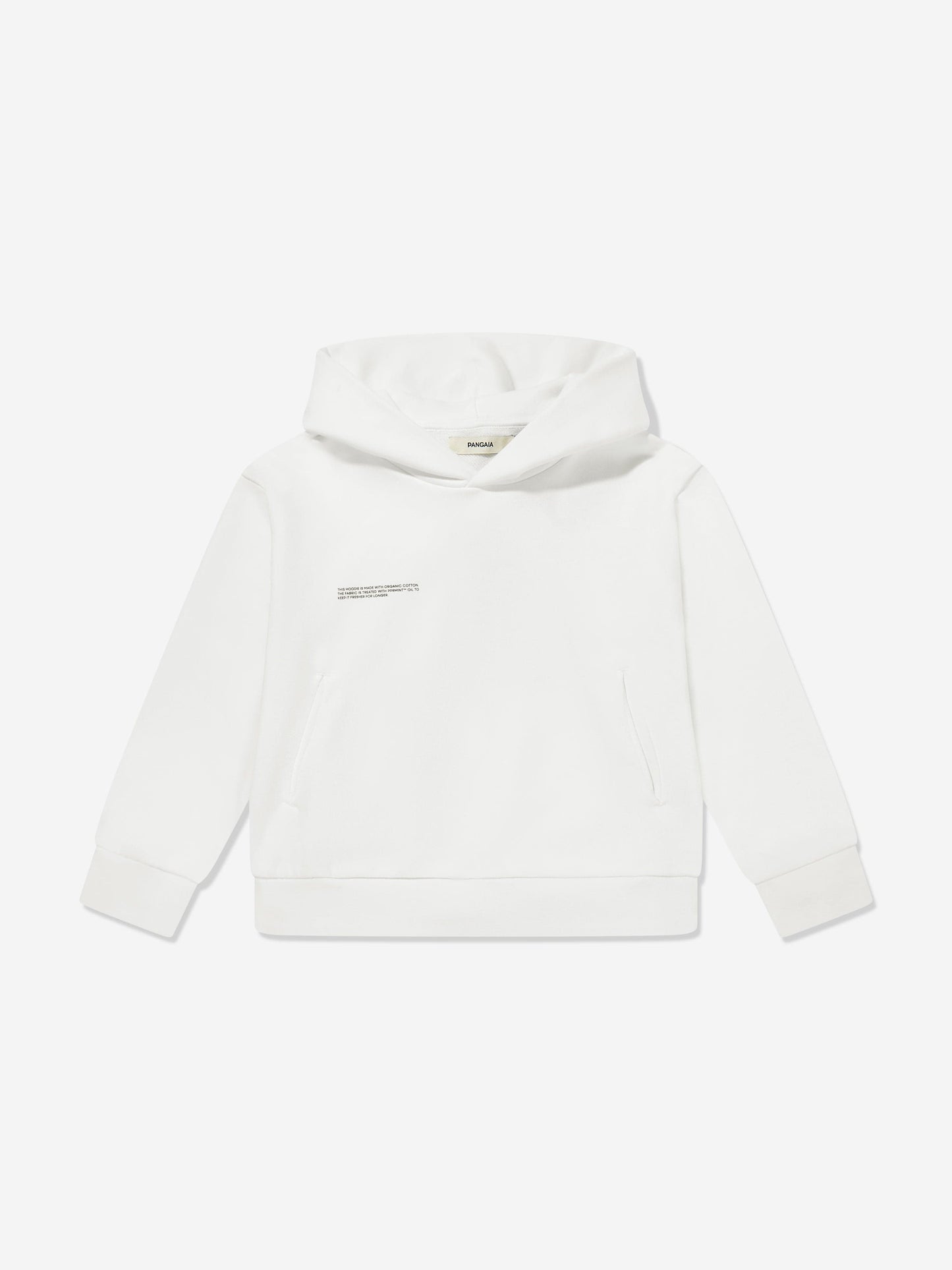 PANGAIA Kids 365 Midweight Hoodie in Ivory