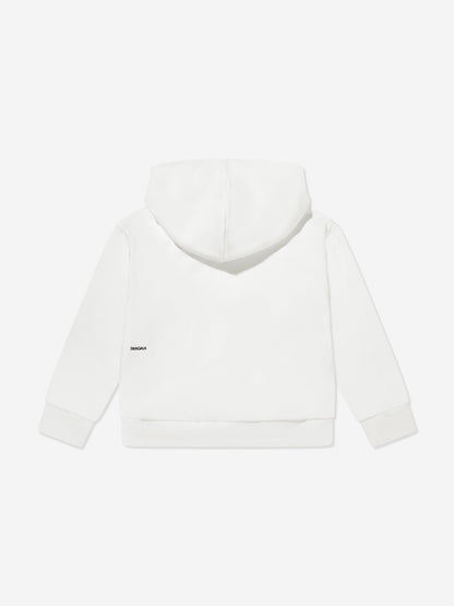 PANGAIA Kids 365 Midweight Hoodie in Ivory
