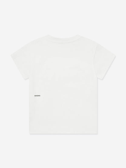 PANGAIA Kids 365 Midweight T-Shirt in Ivory