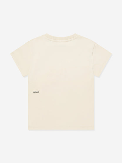 PANGAIA Kids 365 Midweight T-Shirt in Beige