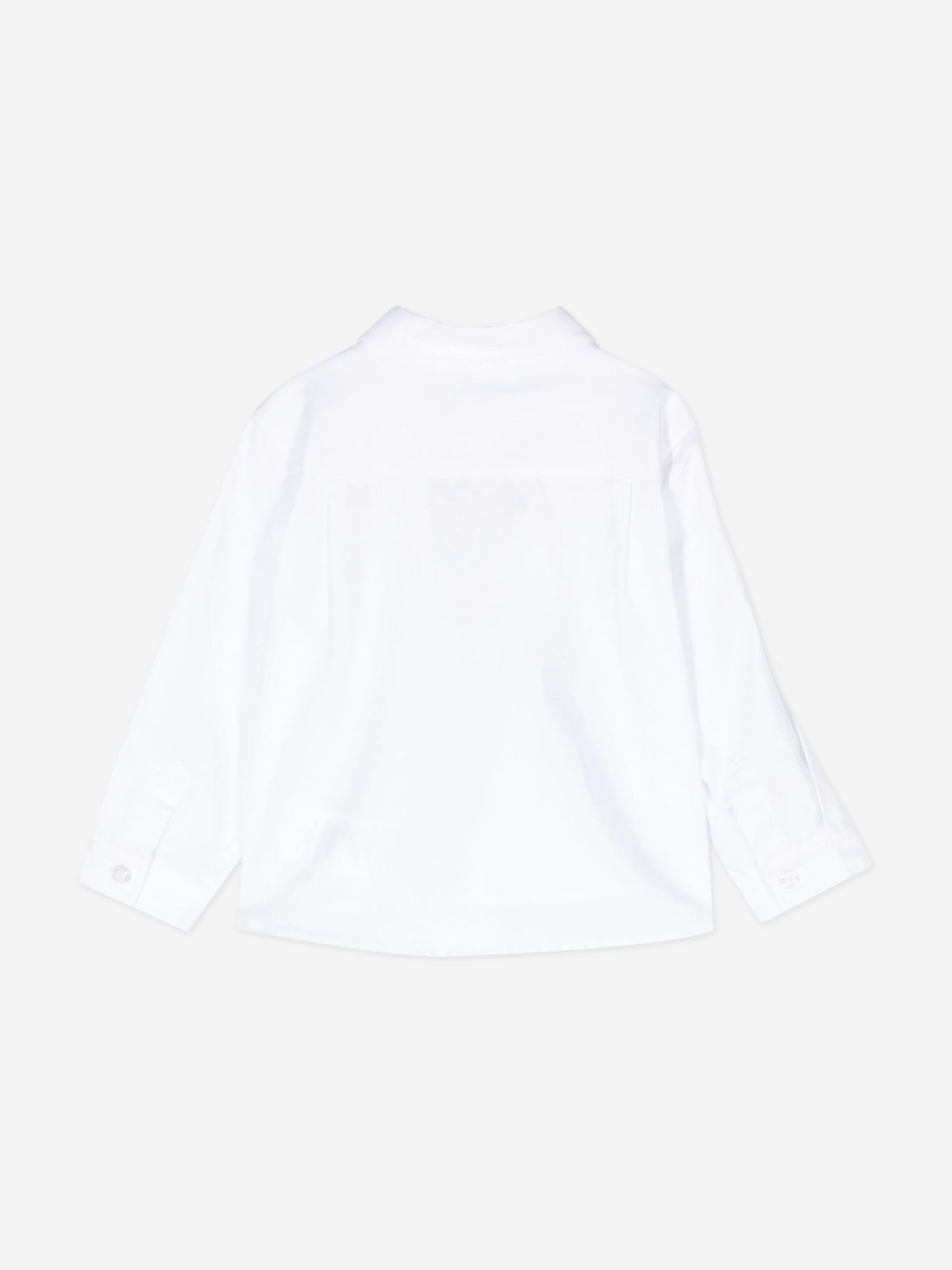 Patachou Baby Boys Cotton Shirt in White