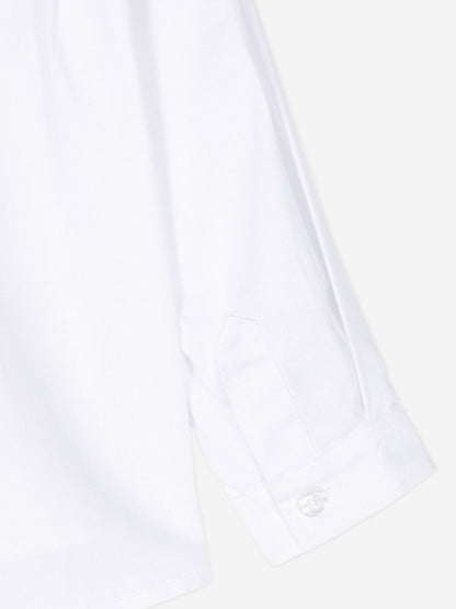 Patachou Baby Boys Cotton Shirt in White