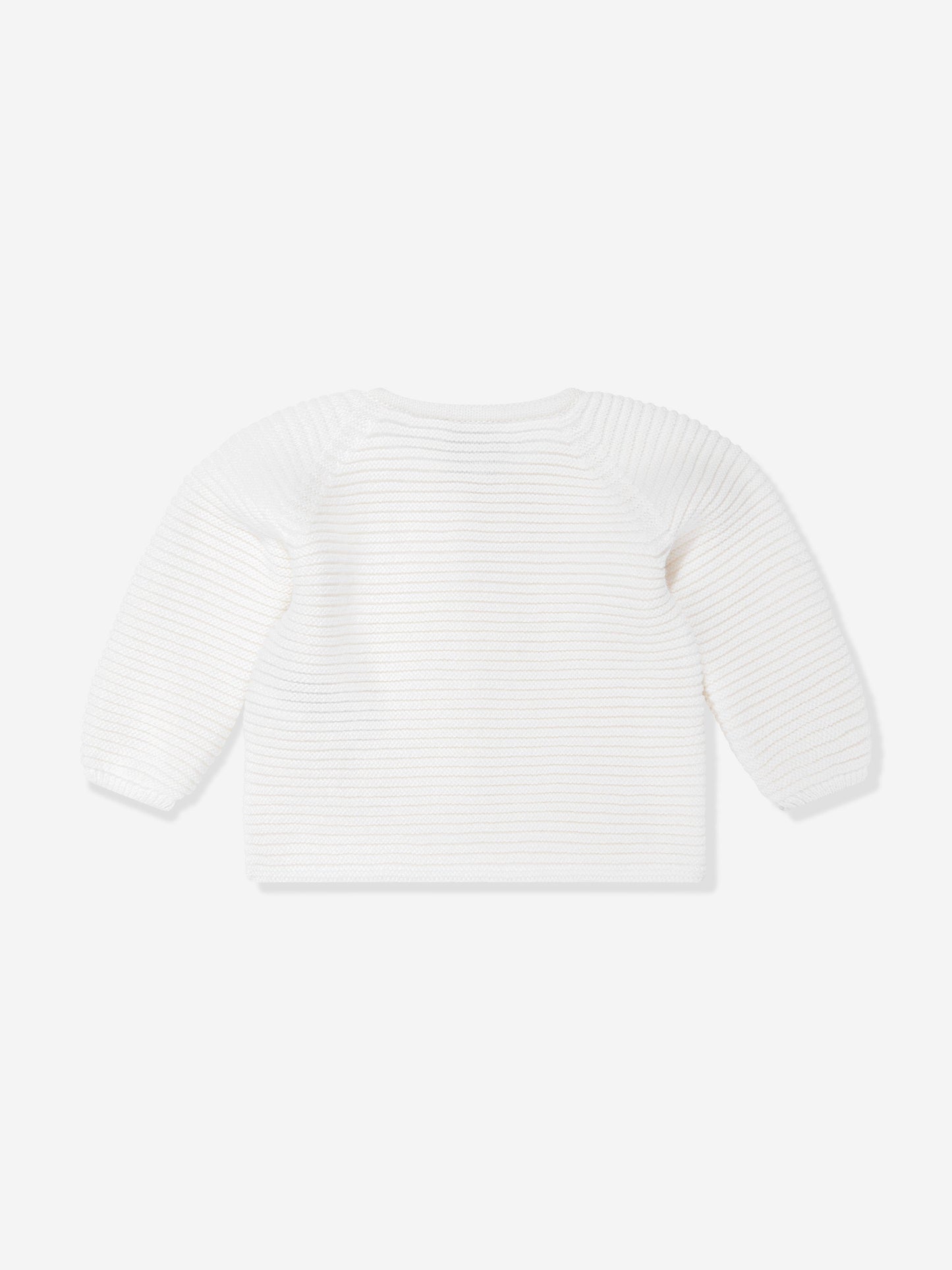 Paz Rodriguez Baby Knitted Cardigan in Ivory