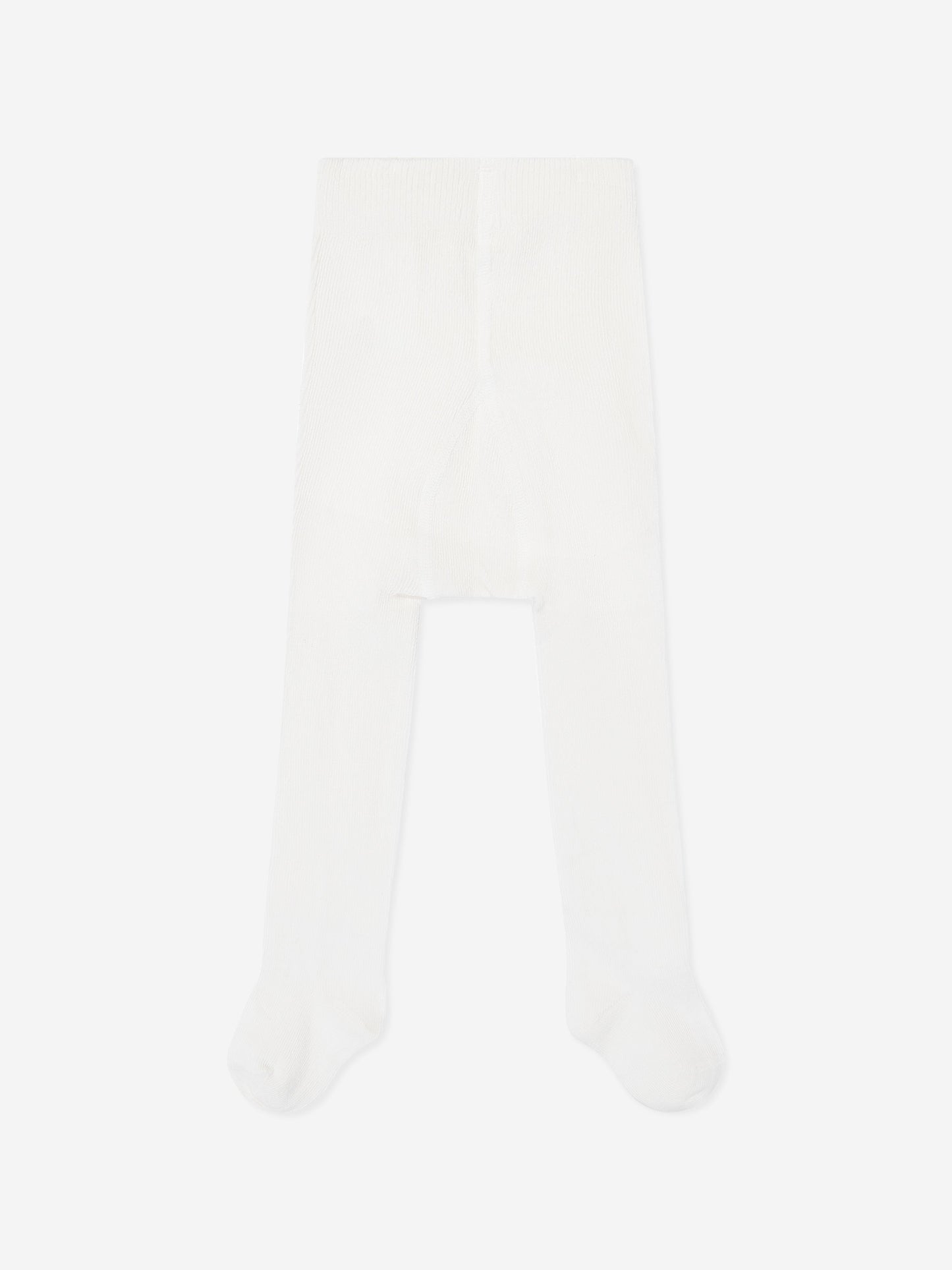 Paz Rodriguez Baby Girls Cotton Tights in White