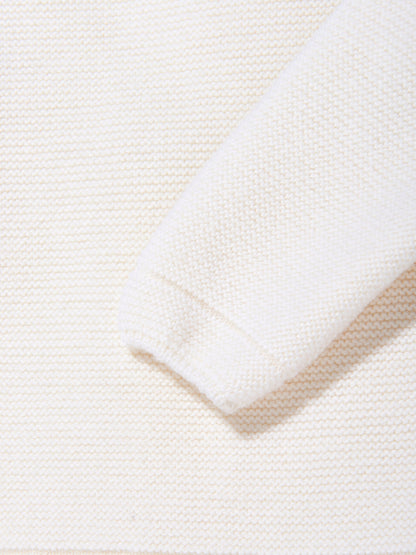 Paz Rodriguez Baby Boys Knitted Cardigan in Ivory