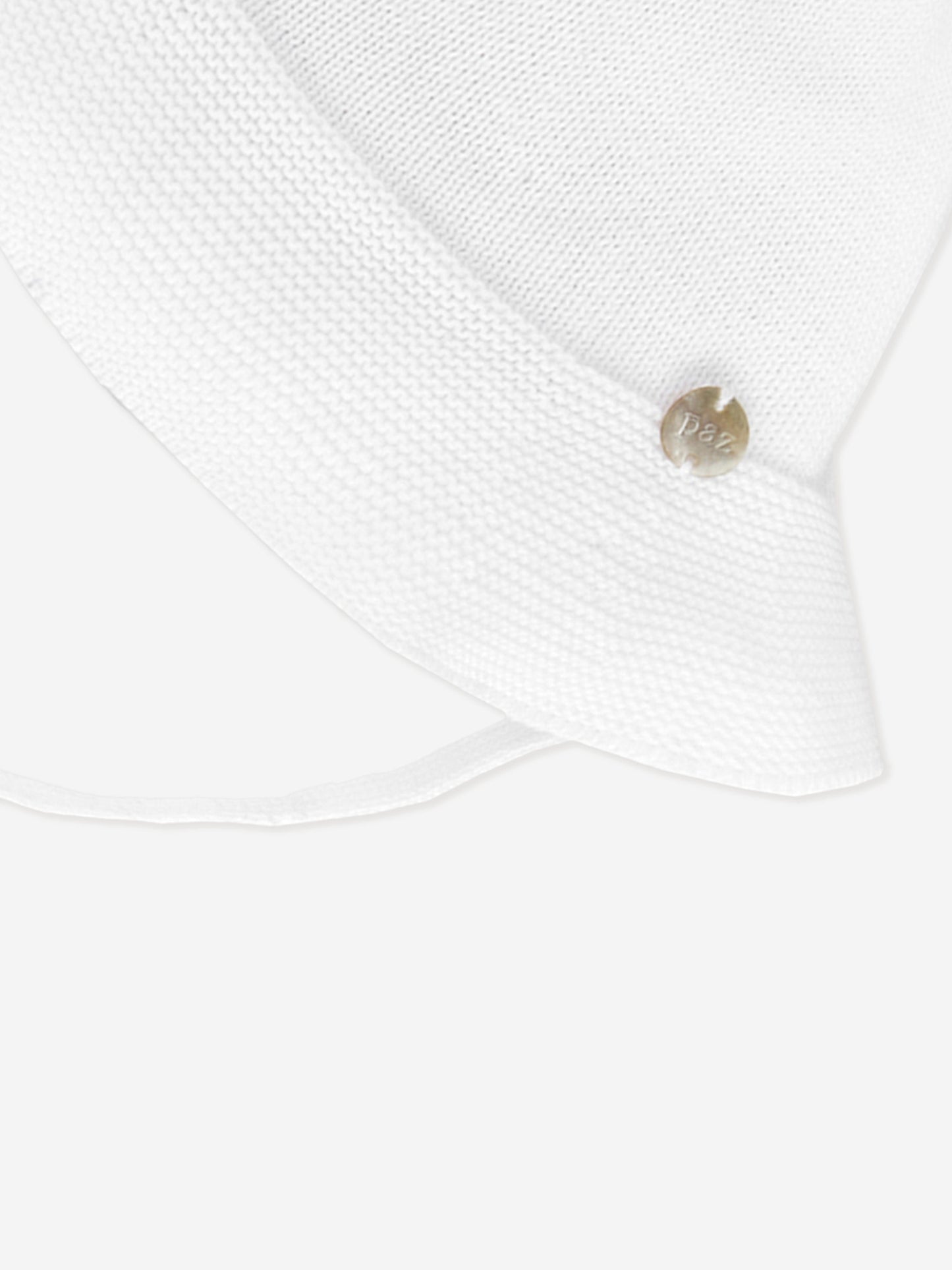 Paz Rodriguez Baby Girls Cotton Hat in White