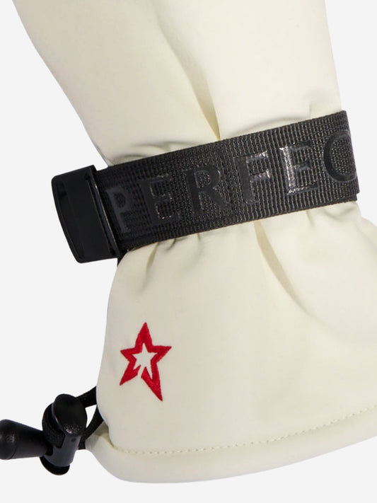 Perfect Moment Kids Davos Ski Mittens in Ivory