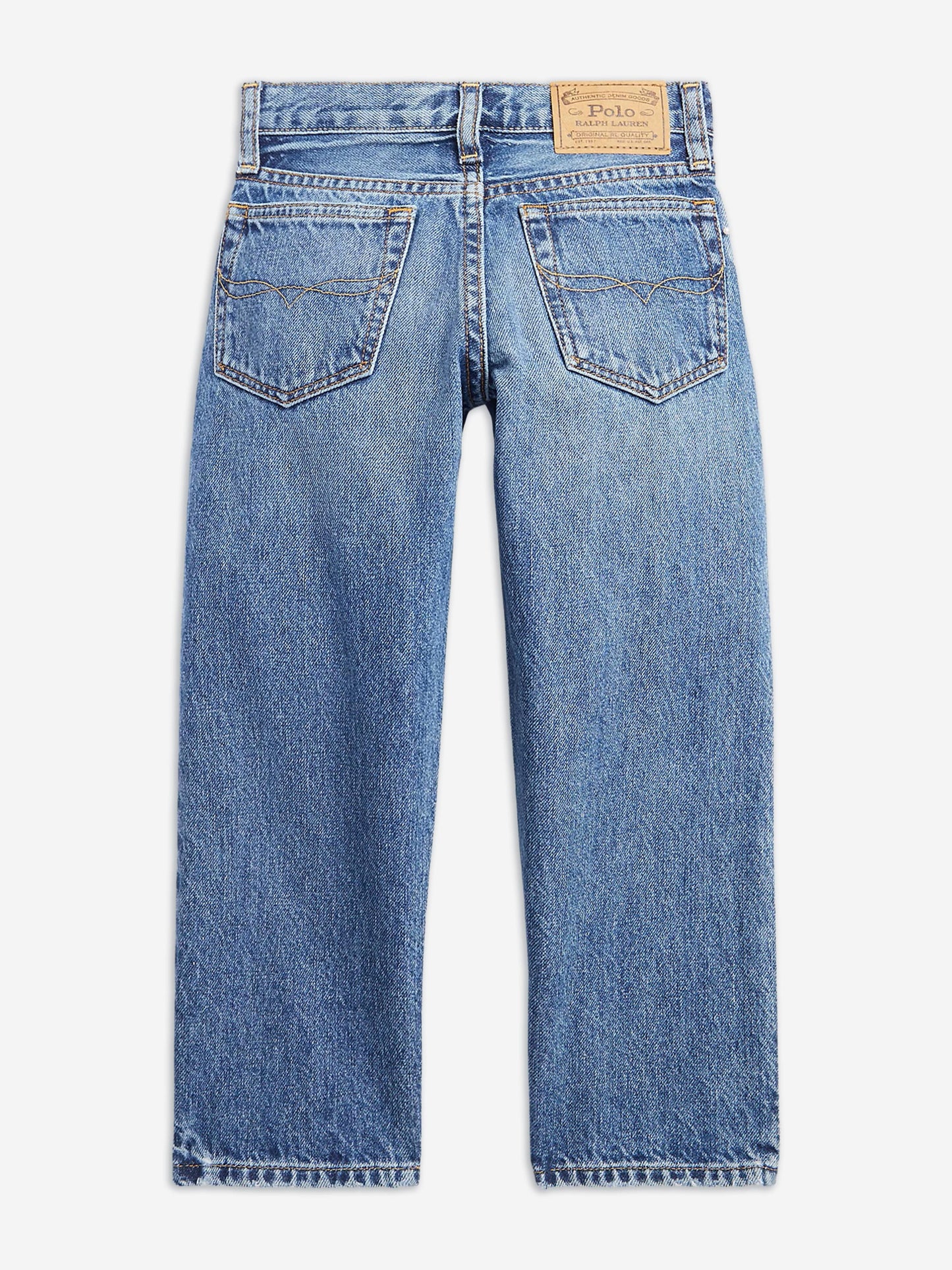 Ralph Lauren Boys Lynwood Relaxed Jeans in Blue