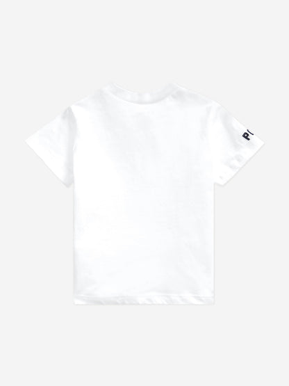 Ralph Lauren Baby Boys Polo Bear T-Shirt in White