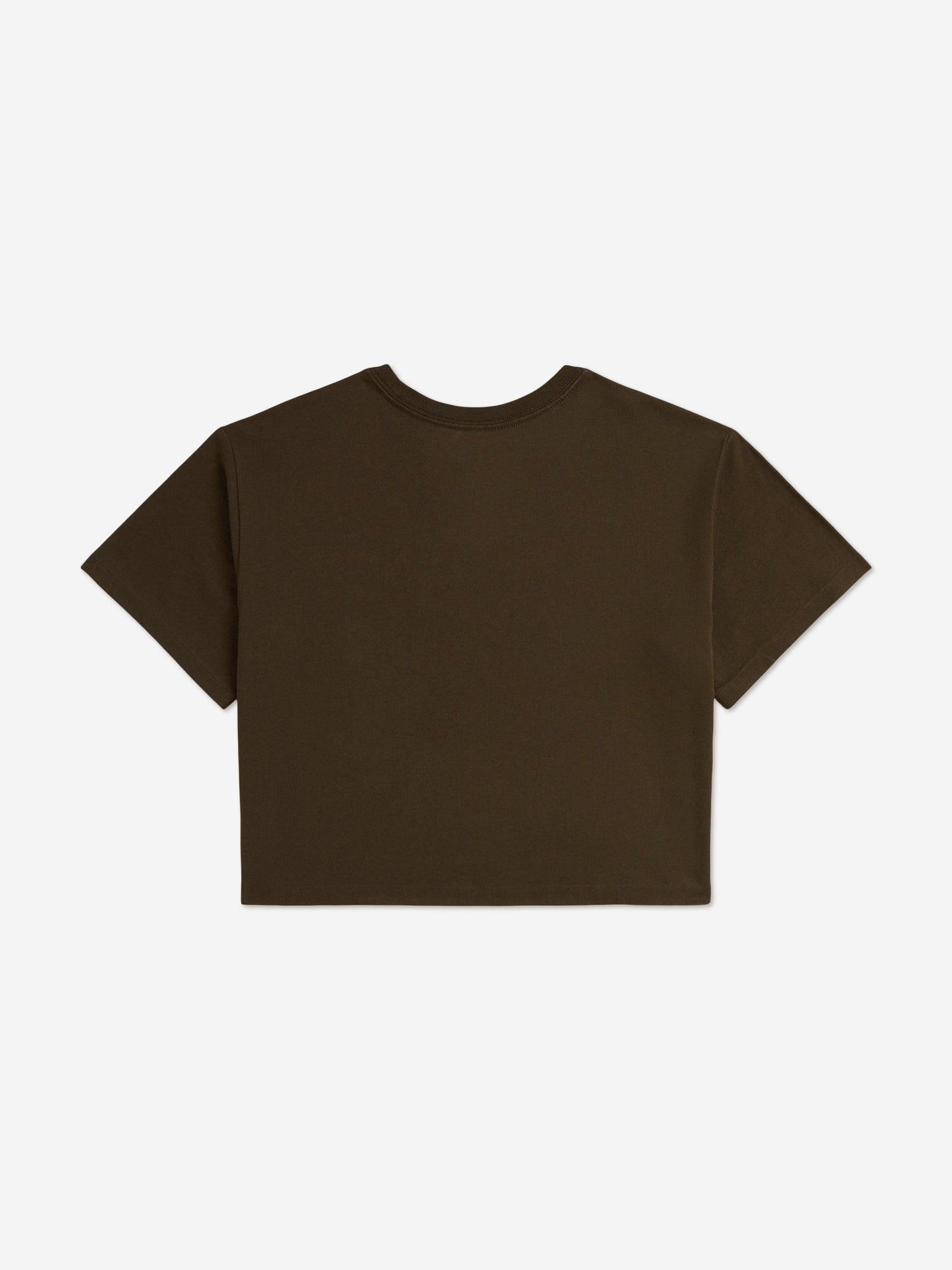 Ralph Lauren Girls Polo Logo T-Shirt in Brown