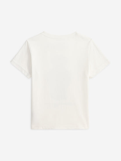 Ralph Lauren Boys Polo Bear T-Shirt in White