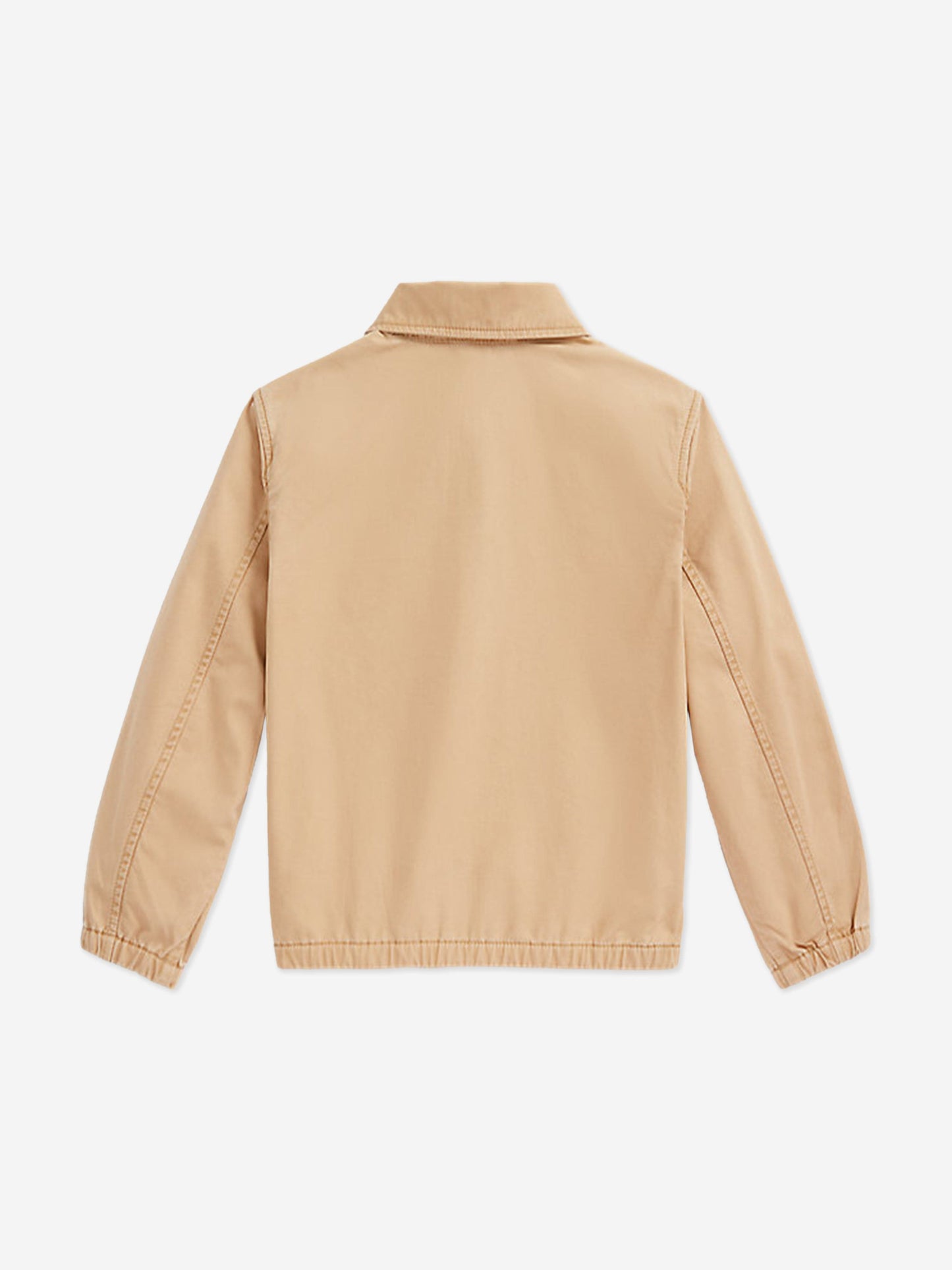 Ralph Lauren Boys Bayport Cotton Jacket in Beige