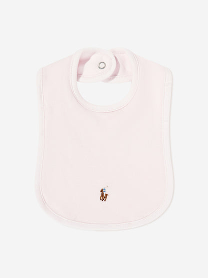 Ralph Lauren Baby Girls Bodysuit Gift Set in Pink
