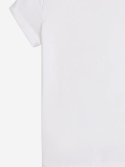 Ralph Lauren Girls Polo Bear T-Shirt in White