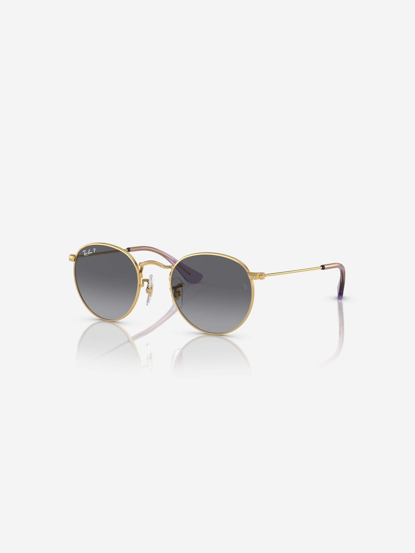 Ray-Ban Kids Round Sunglasses in Gold