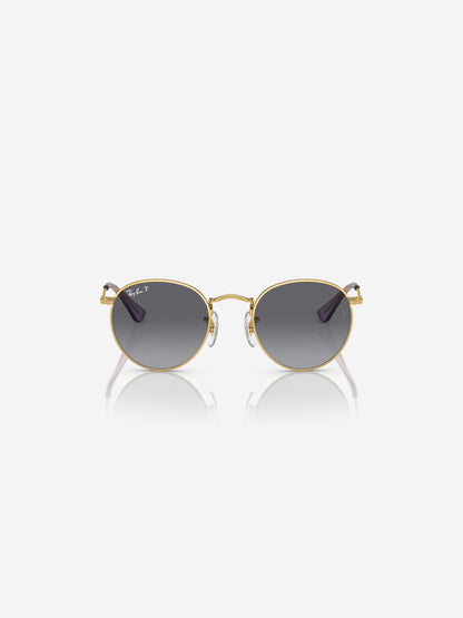 Ray-Ban Kids Round Sunglasses in Gold