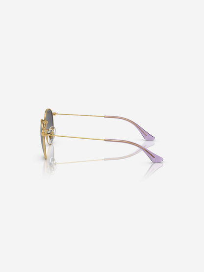 Ray-Ban Kids Round Sunglasses in Gold