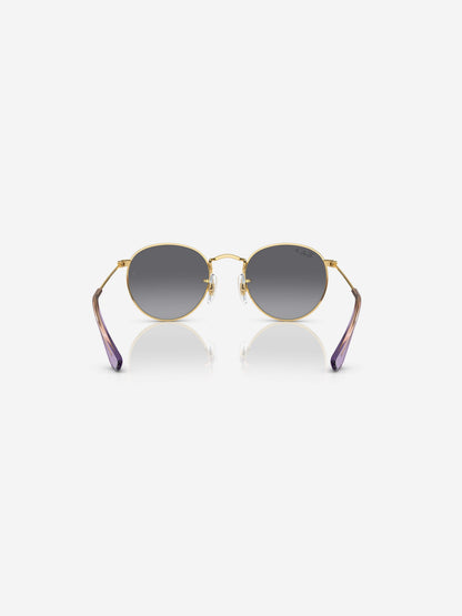 Ray-Ban Kids Round Sunglasses in Gold
