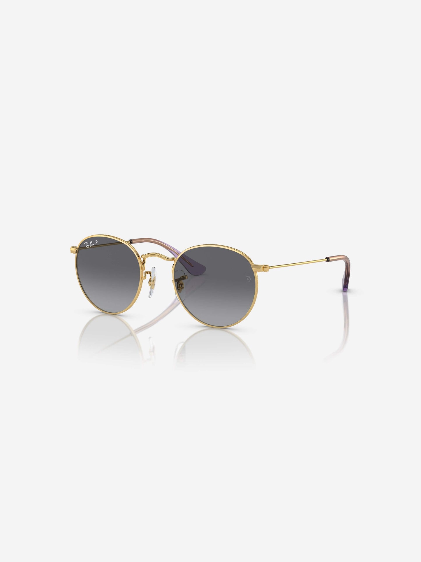 Ray-Ban Kids Round Sunglasses in Gold