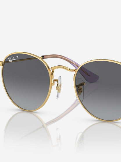 Ray-Ban Kids Round Sunglasses in Gold