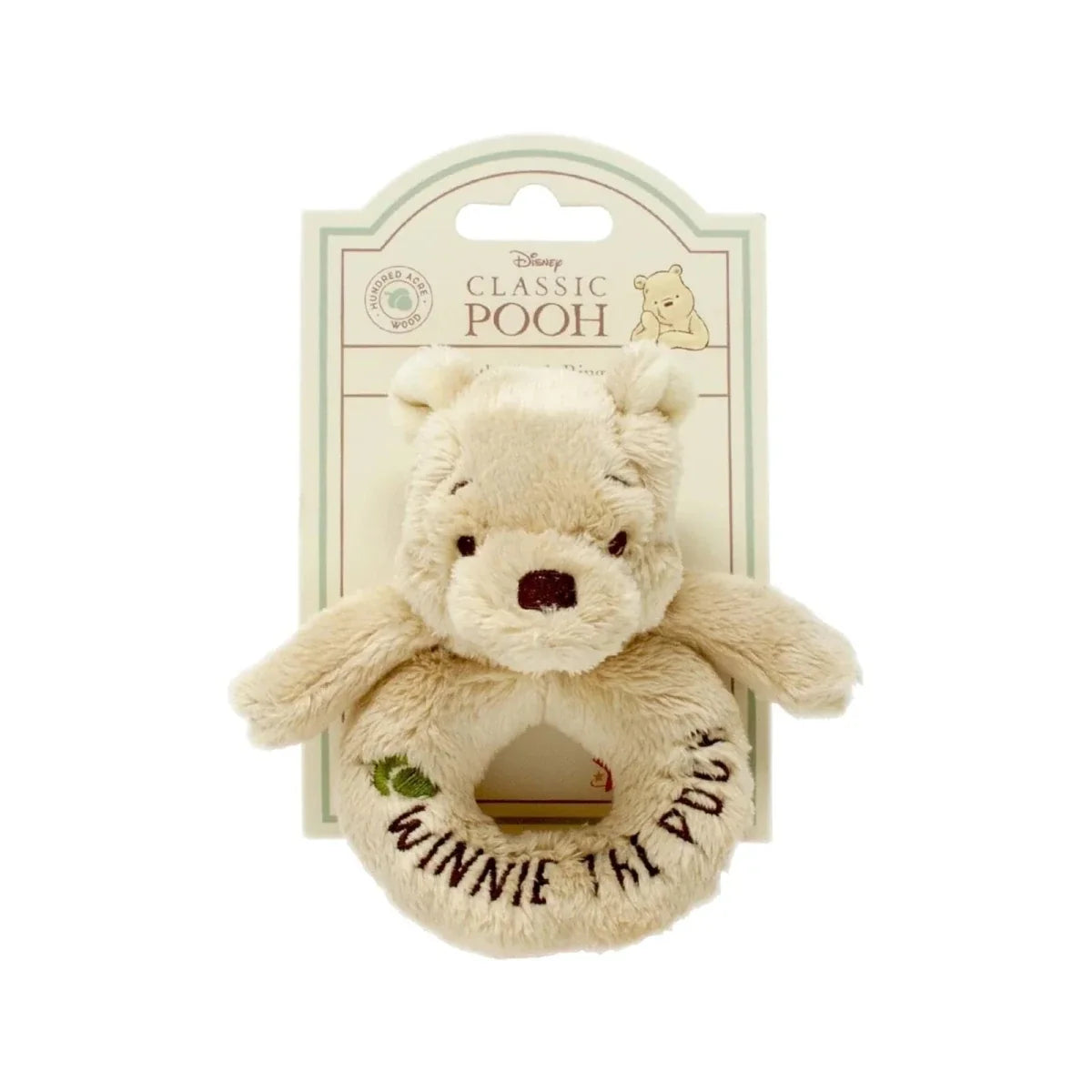Disney Classic Winnie The Pooh Ring Rattle