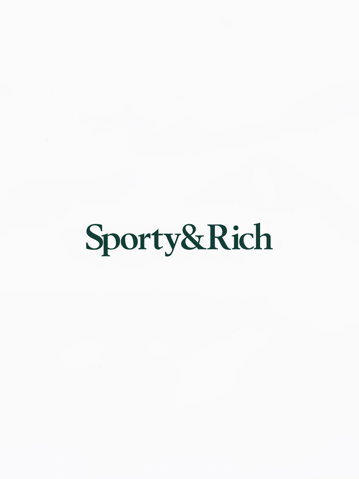 Sporty & Rich Kids Drink More Water Sweatshirt in White