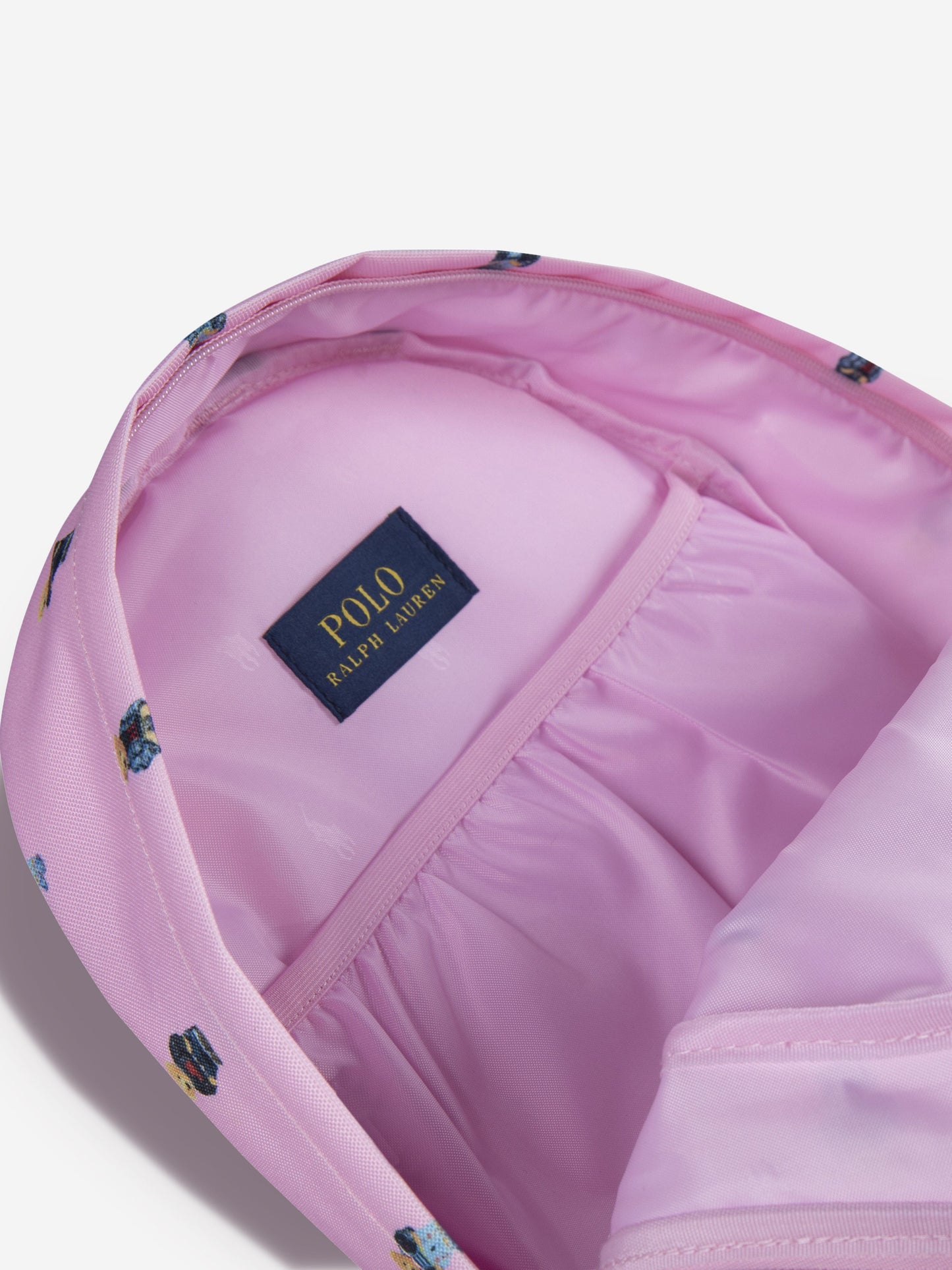 Ralph Lauren Girls Polo Bear Backpack in Pink (45cm)