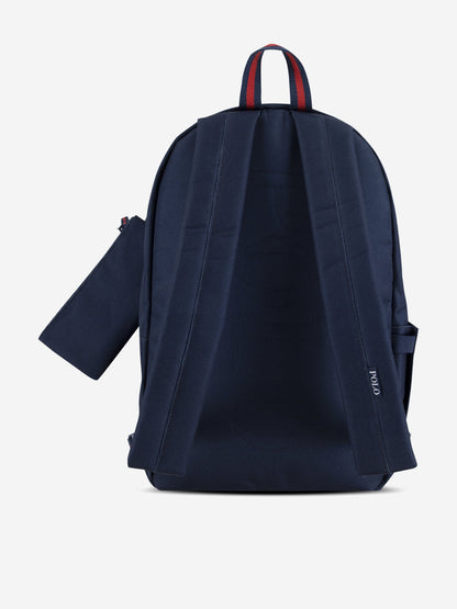 Ralph Lauren Boys Polo Combo Backpack in Navy (43cm)