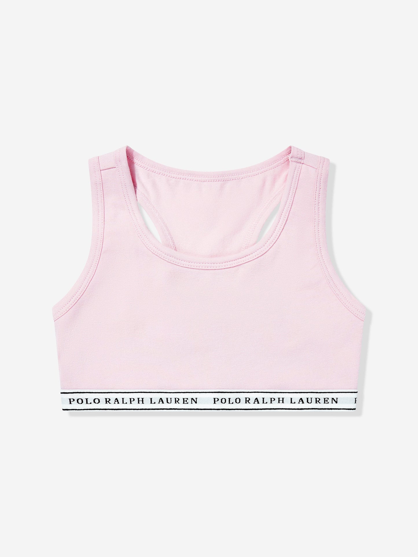 Ralph Lauren Girls 2 Pack Printed Bra Set in Pink